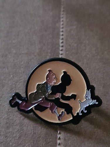 Tintin snowy metal enamel - tintin, &