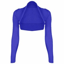 Womens Plain Shrug Long