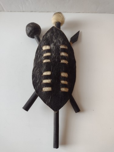 Antique african zulu warrior - antique,