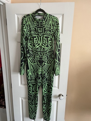 Neon green tribal - tribal, print