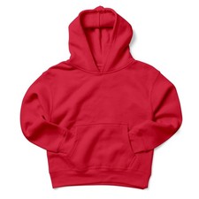 Kids Plain Hoodie Pullover