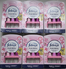 6x Febreze Plug Refill Blossom