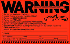 50 Parking Violation Notice