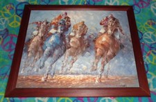 Vintage avais horse racing - l.,