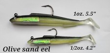 1oz. Sand Eel Lures 5.5"