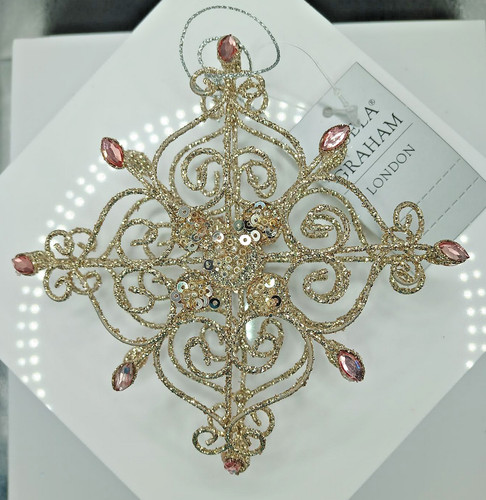Gisela graham sparkly gold - gisela,