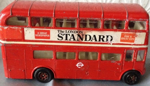Vintage london double decker - london,