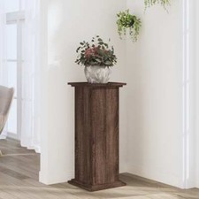 Plant Stand Brown Oak 33x33x80