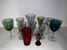 Vintage Lot of 11 x Various Drinking Glasses