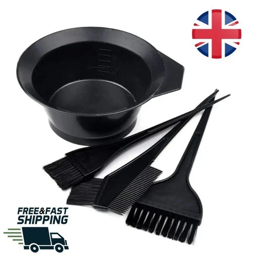 4pcs hair dye brush set - dye, with