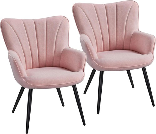 Beige tub chair upholstered - tub,