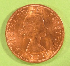 Uncirculated 1964 ONE PENNY