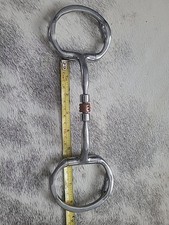 Myler Snaffle With Copper Roller 5.5 Inch With Hooks