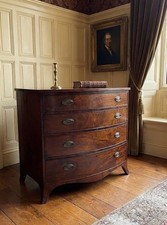 George III Period Mahogany Bow