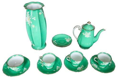 Noritake stunning green with - noritake,
