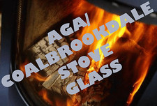 AGA/COALBROOKDALE REPLACEMENT STOVE GLASS DARBY, MINSTERLEY ALL MODELS AVAILABLE