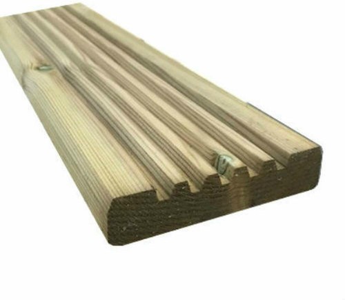 Pressure treated decking board - treated,