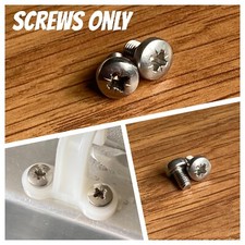 HONDA CR 125 R REAR BRAKE HOSE GUIDE SCREWS X2, 93500-05008-0A, 1991 - 97