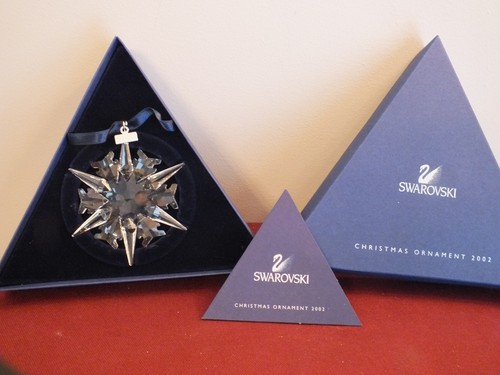 Swarovski christmas star 2002 - star,