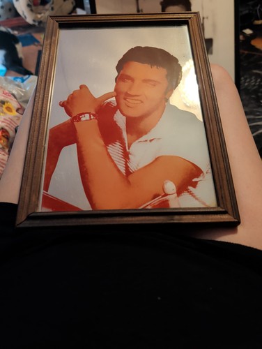 Elvis presley vintage mirrored - vintage,