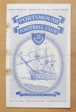 PORTSMOUTH v MANCHESTER UNITED