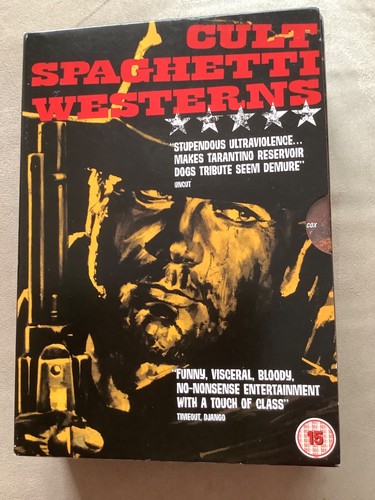 Cult spaghetti westerns dvd - spaghetti,