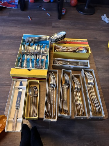 Joblot vintage cutlery mostly - vintage,