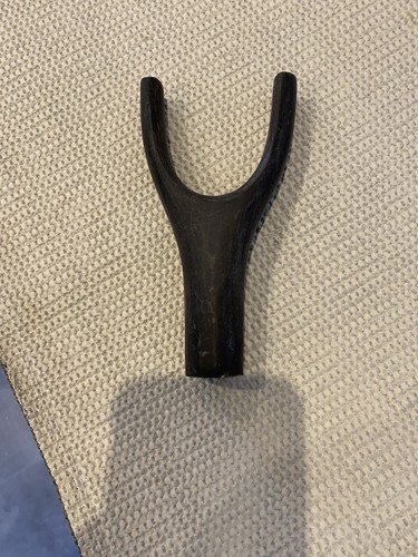 Buffalo horn walking stick - buffalo,