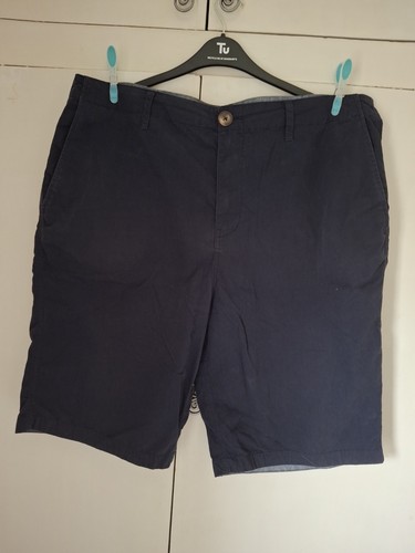 Men navy blue shorts - blue, duffer