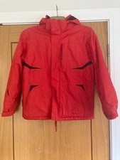 Boys Kids Ski Jacket Red Age