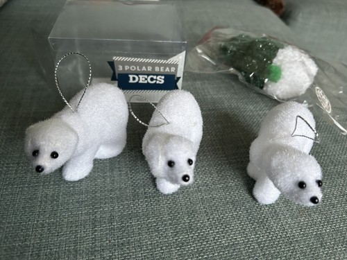 Polar bear christmas tree - christmas,