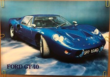 Original Vintage Poster Ford