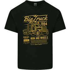 Big Truck Lorry Driver HGV Mens Cotton T-Shirt Tee Top