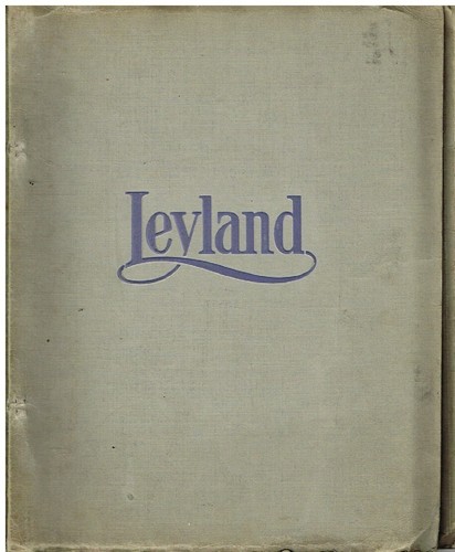 Leyland titan td3 - bus, chassis