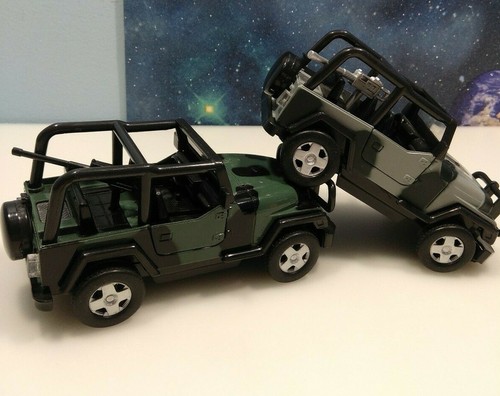 Diecast jeeps can add - 2,