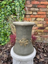 Stone column decor Outdoor plinth sculpture Concrete stand figure Cement statue