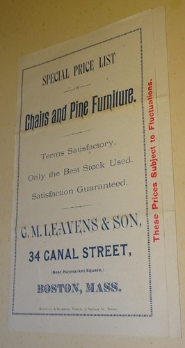 Leavens son price list - &,