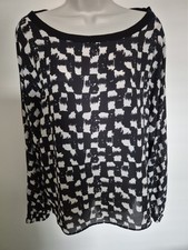 NEXT Ladies Black & Cream Long