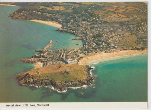Ives cornwall aerial - st,