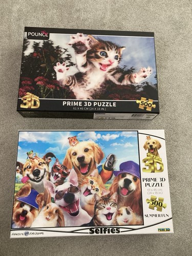 Prime 500 piece jigsaw - 3d,