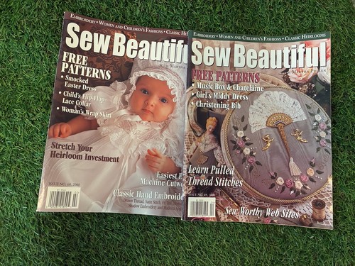 Sew beautiful magazine lot - sew,