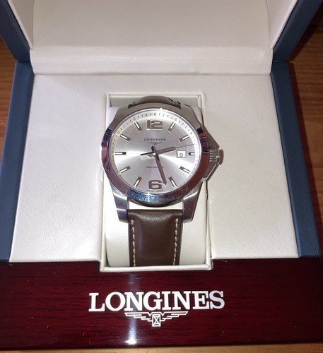 Longines conquest silver - conquest,