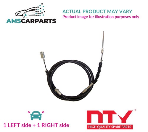 Handbrake cable pair front - cable,