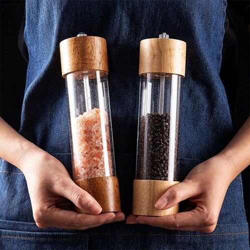 Wooden manual salt - wooden,