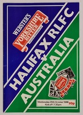 1986 RUGBY LEAGUE ‘HALIFAX