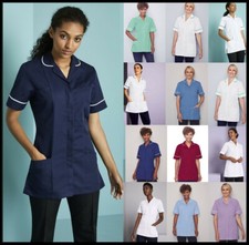 New Premium Nurses Tunic Uniform Healthcare Carers Nurse Salon Beauty Dental