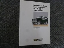 1999 Land Rover Defender 90 110 130 4x4 & Truck Parts Catalog Manual