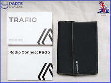 GENUINE RENAULT TRAFIC 2019-2025 OWNERS MANUAL HANDBOOK WALLET PACK