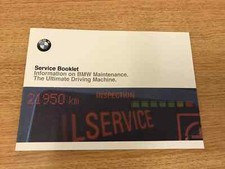 NEW BMW SERVICE BOOK BRAND NEW