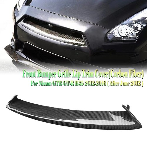 Carbon fiber front bumper - carbon,
